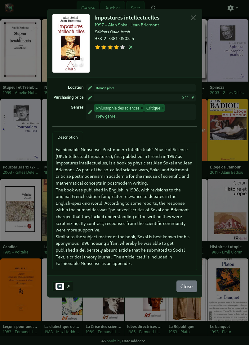 Book Details Modal