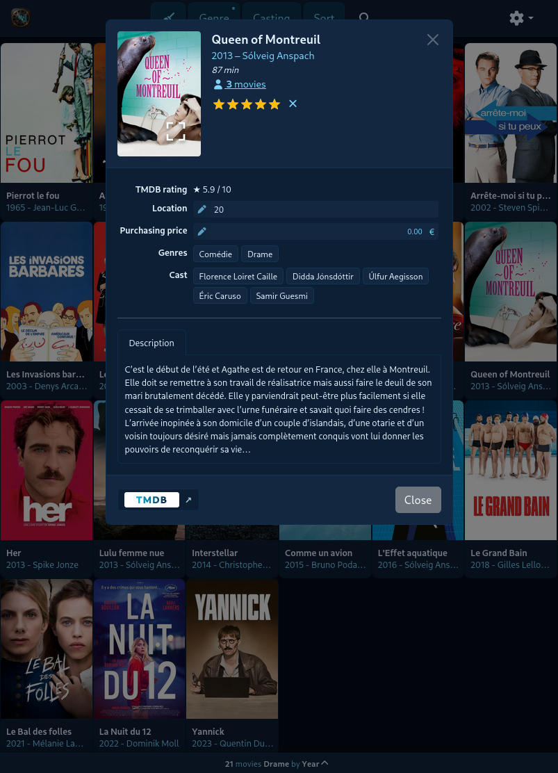 Film Details Modal